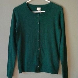 Dark Green Cardigan
